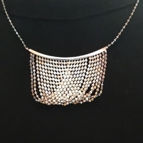 Vintage Milor Italy 925 Sterling Multi Tones Shades Choker Lobster Clasp - 16" - Picture 7 of 12